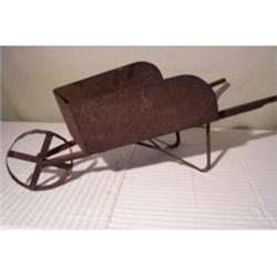 Children's metal wheelbarrow