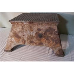 P M Railroad metal train step