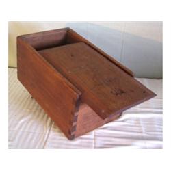 Primitive oak box