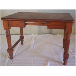 Miniature oak kitchen table 