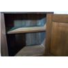 Image 2 : One-door dry sink, poplar and walnut