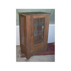 Primitive pie safe with screens