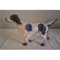 Setter dog door stop