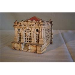 Cast bank, bank building