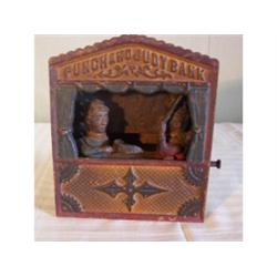 Punch and Judy mechanical bank
