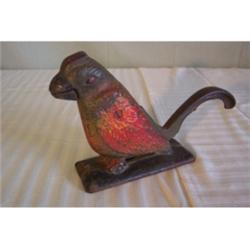 Parrot cast nut cracker