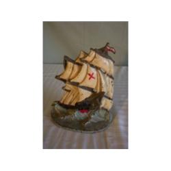 Pirate ship cast door stop