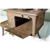 Image 3 : Cast iron stove - three legged, marked