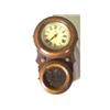 Image 1 : Oak case clock marked FK