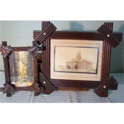 Two Victorian Cross frames