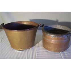 American Brass Kettle and copper kettle