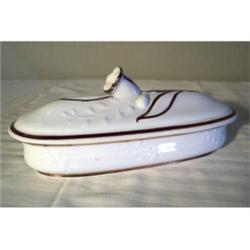 Shaw Tea Leaf brush holder