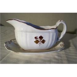 Meakin Tea Leaf gravy boat