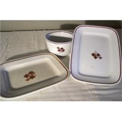 Three items Tea Leaf, Meakin, Mellor 