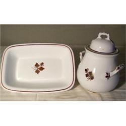 Wilkinson Alcock Burslem Tea Leaf sugar