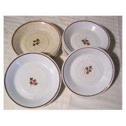 Meakin Tea Leaf saucers