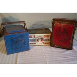 Three item lot of tobacco tins