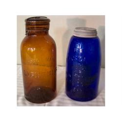 Two Canning jars
