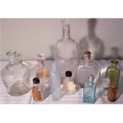 Lot of assorted medicine bottles