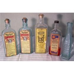 Lot of old bottles