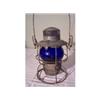 Image 1 : Penn RR lantern with cobalt globe