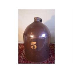 5-gallon brown jug