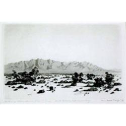 George Elbert Burr - Etching