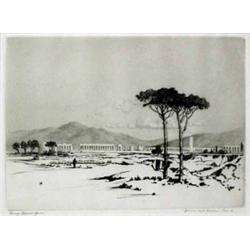 George Elbert Burr - Etching