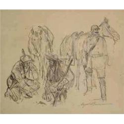 Reynold Brown - Pencil Drawing