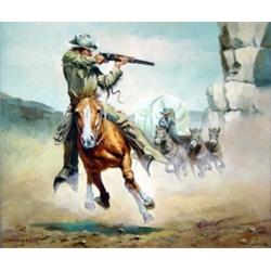 Leonard Reedy - Oil on Board