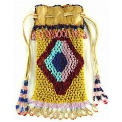 Pit River Indian Beaded Bag