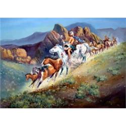 Paul Abram Jr - Oil on Canvas