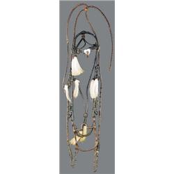 Braided Leather Headstall, Yuma Prison