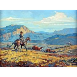 Walt LaRue - Oil on Canvas