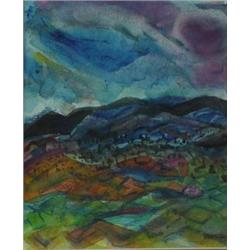 Emil Bisttram - Watercolor