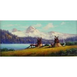 Heinie Hartwig - Oil on Board