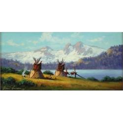 Heinie Hartwig - Oil on Board