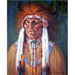 Joe Waano-Gano - Oil on Canvas