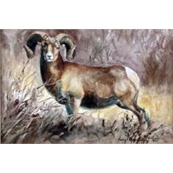 Veryl Goodnight - Gouache