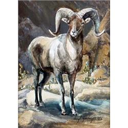 Veryl Goodnight - Gouache