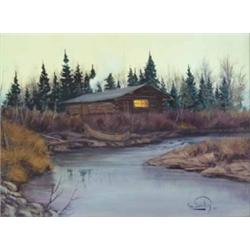 Ron Bailey - Oil on Board