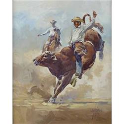 Newman Myrah - Oil on Canvas