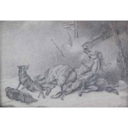 John F. Clymer - Pencil Drawing