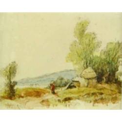 Thomas Moran - 2 Watercolors