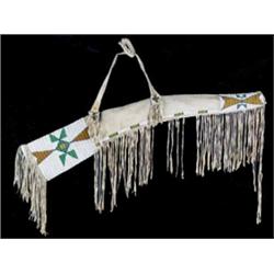 Sioux Indian Beaded Rifle Scabbard