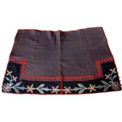 Nez Perce Beaded Saddle Blanket