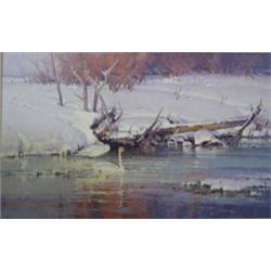 Jim Morgan - Large Oil on Canvas