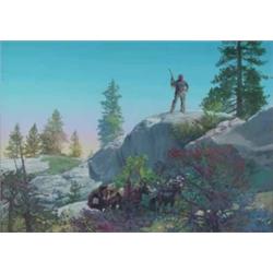 Donald "Putt" Putman - Gouache