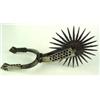 Image 1 : Single Chilean Spur with Silver Inlay
