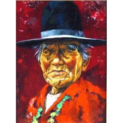 Gerald Farm - Oil on Board